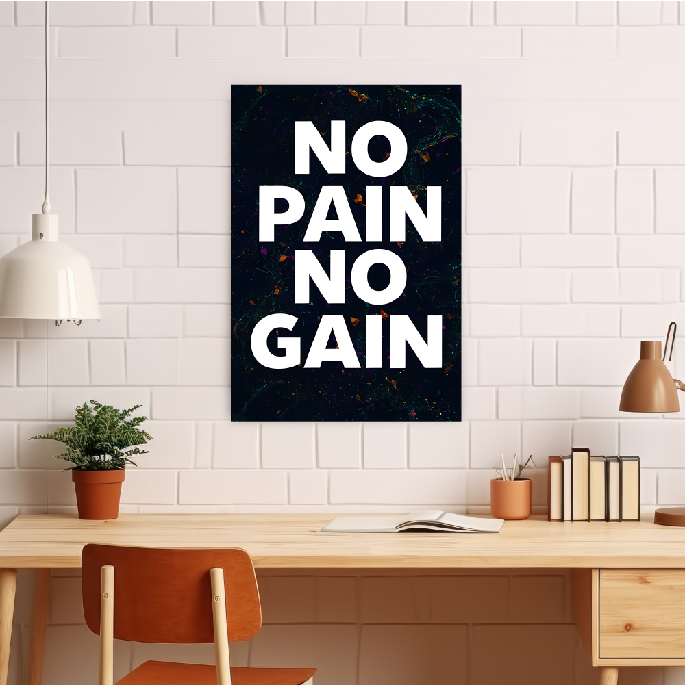 No pian No Gain CHAMBAL DESIGN CARTEL